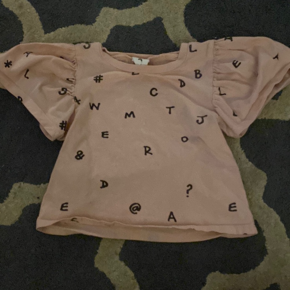 Stem bubble sleeve tee